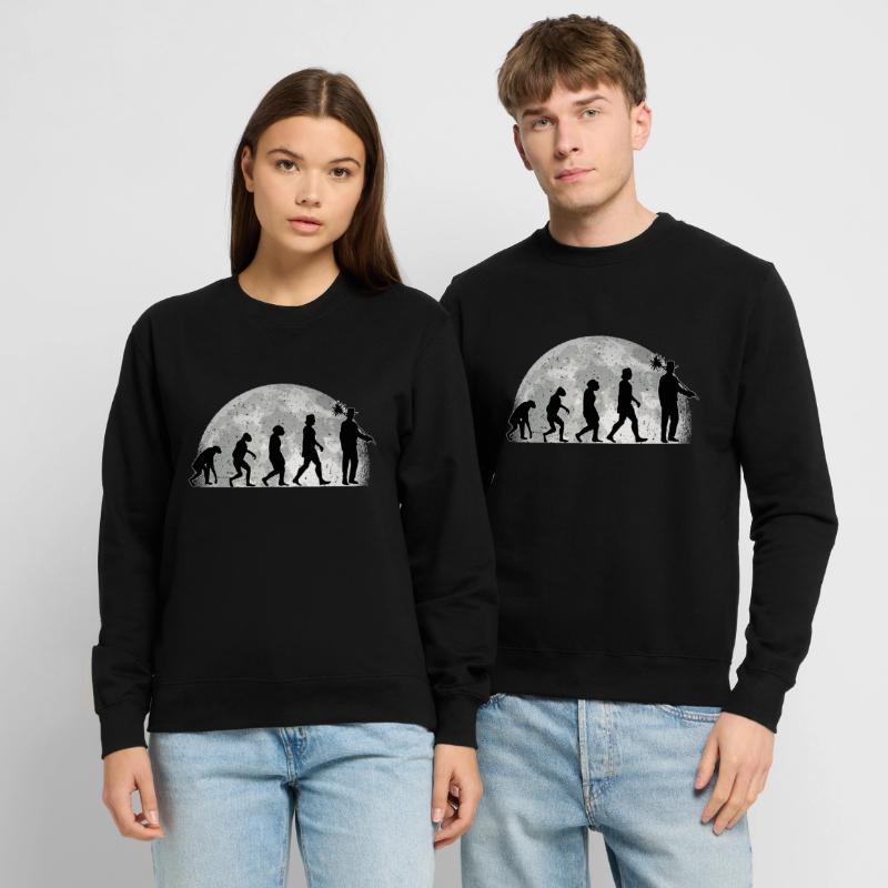 Chimney sweep evolution moon chimney sweep chimney chimney Unisex Sweatshirt