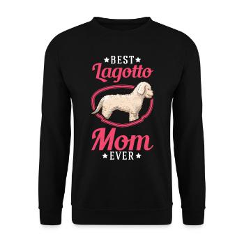 Best Lagotto Mom Ever Lagotto Romagnol Lagotti - Sweat-shirt Unisexe - noir - Devant - Alina (178cm) & Michal (187cm)