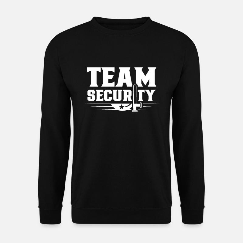 Team Security Security Security Security Guard - Unisex Sweatshirt - black