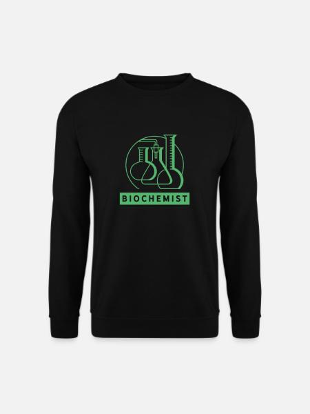 Biochemiker Biochemie Bio Biochemikerin - Unisex Pullover - Schwarz