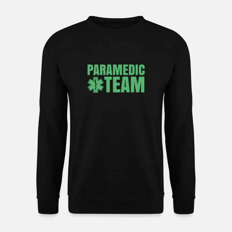 Paramedic Team Paramedic Ambulance - Unisex Sweatshirt - black