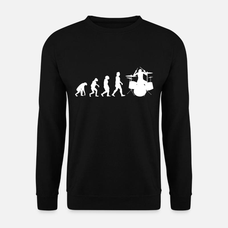 Batterie Drummer Evolution - Sweat-shirt Unisexe - noir