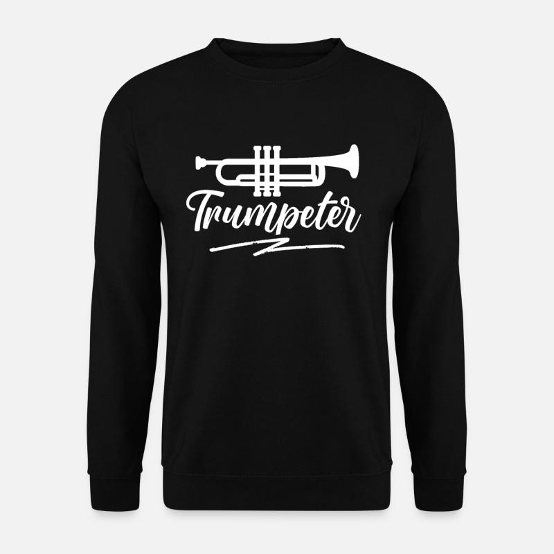 Trompeter Trompeten Trompete Trompetenspieler - Unisex Pullover - Schwarz