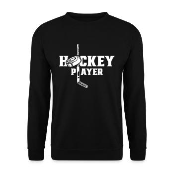 Hockeyeur Sport Équipe de hockey - Sweat-shirt Unisexe - noir - Devant - Alina (178cm) & Michal (187cm)