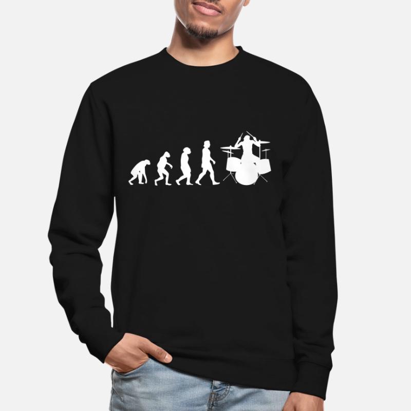 Batteur d’evolution batterie batterie Sweat-shirt Unisexe