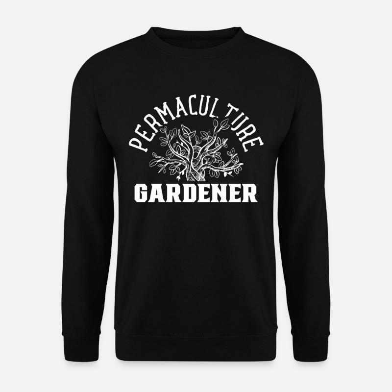 Permaculture Jardinier Durable Permaculture - Sweat-shirt Unisexe - noir