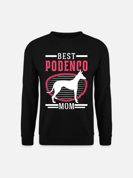 Best Podenco Mom Podenco Canario - Unisex Sweatshirt - black