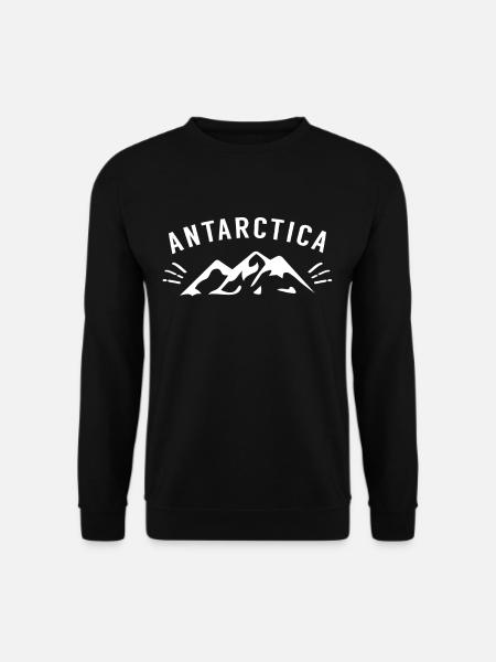 Antarktis Expedition Pinguin Südpol Reise - Unisex Pullover - Schwarz