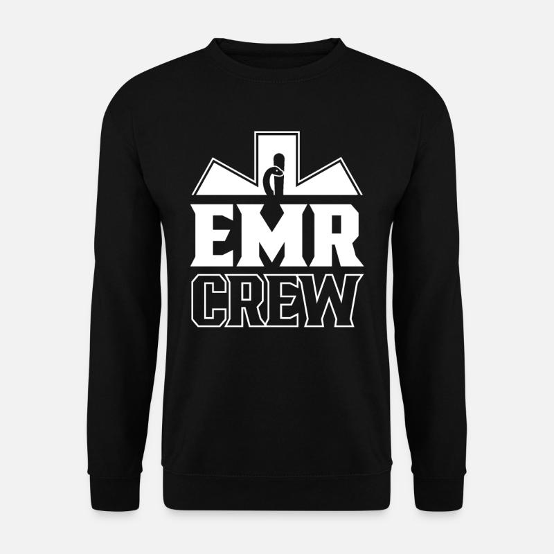 Rettungssanitäter Krankenwagen Notfallsanitäter - Unisex Pullover - Schwarz