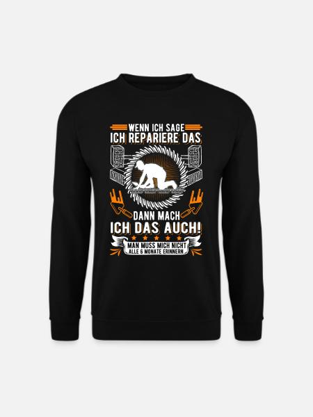 Fliesenleger 6 Monate Mosaikleger Plattenleger - Unisex Pullover - Schwarz