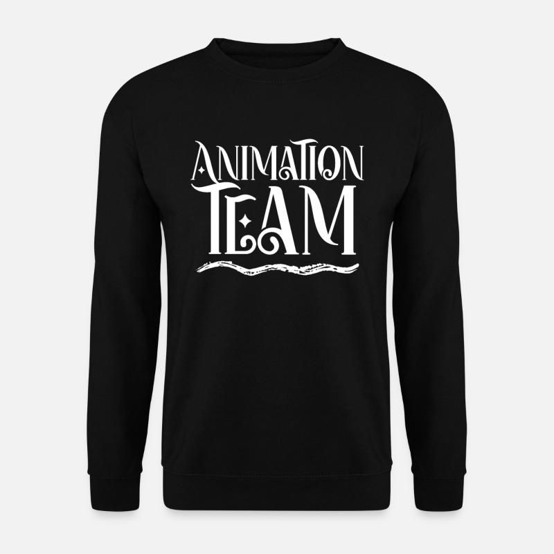 Équipe d’animation Équipe d’animation Profession d’animateur - Sweat-shirt Unisexe - noir