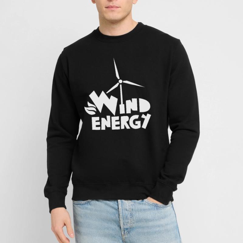 Éolienne Éolienne Éolienne Éolienne Éolienne Sweat-shirt Unisexe