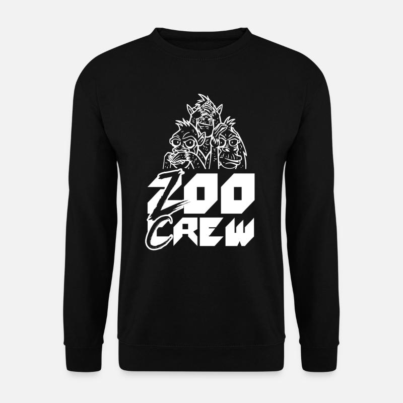 Zoo Crew Beruf Zoowärter Zoopfleger - Unisex Pullover - Schwarz