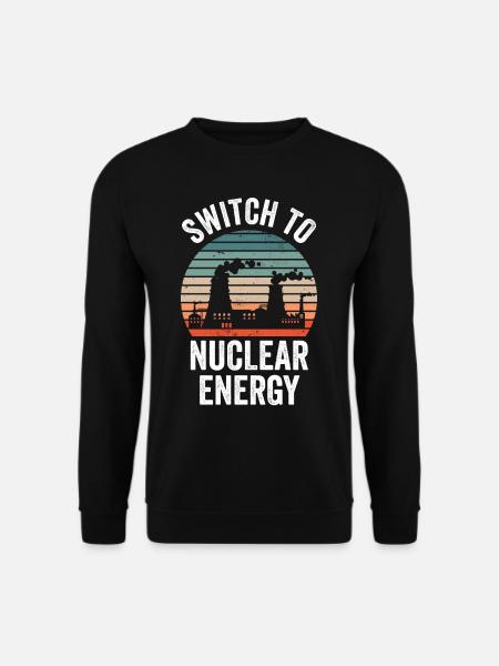 Passage au nucléaire Énergie nucléaire Énergie nucléaire - Sweat-shirt Unisexe - noir