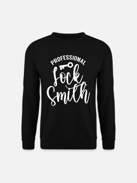 Professional locksmith locksmith - Unisex Sweatshirt - black