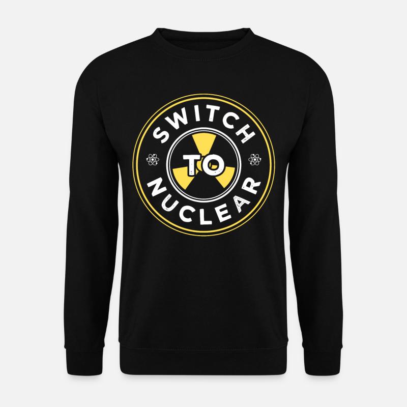 Passage au nucléaire Énergie nucléaire Énergie nucléaire - Sweat-shirt Unisexe - noir