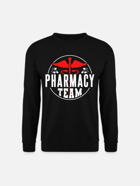 Apotheken Team Apotheke Apotheker Pharmazeut - Unisex Pullover - Schwarz