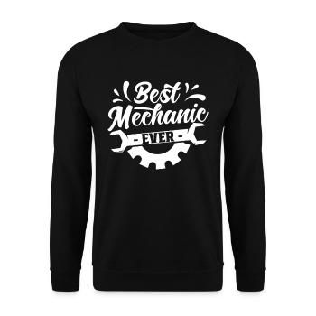 Le meilleur mécanicien de tous les temps - Sweat-shirt Unisexe - noir - Devant - Alina (178cm) & Michal (187cm)
