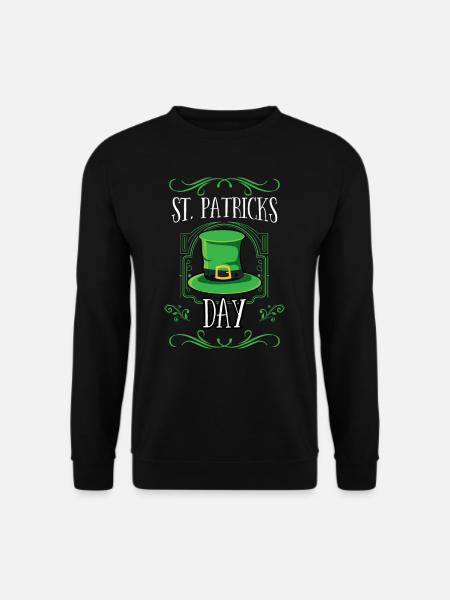 St Patricks Day St. Patricks Day Irland Irisch - Unisex Pullover - Schwarz