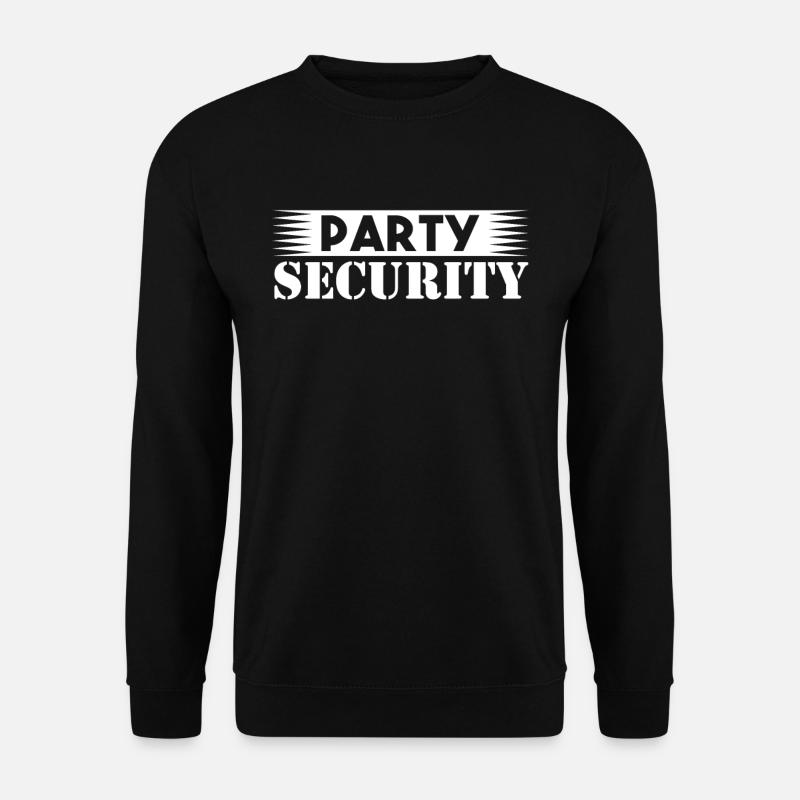 Party Security Security Security Guard - Unisex Sweatshirt - black