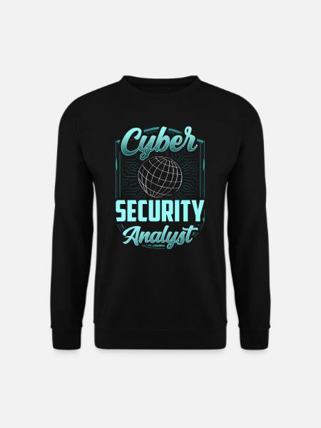 Analyste en cybersécurité Hack Hacker Sécurité informatique - Sweat-shirt Unisexe - noir