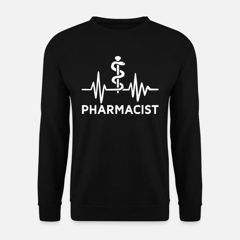 Apotheker Beruf Pharmazie Apotheke Pharmazeut - Unisex Pullover - Schwarz