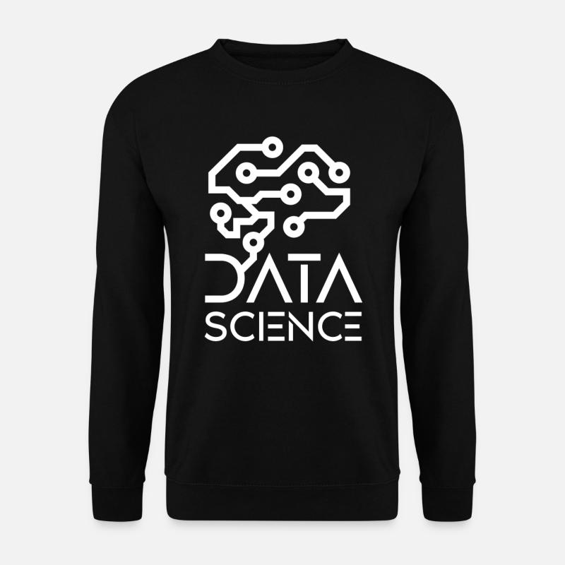Datenwissenschaft Daten Datenwissenschaftler - Unisex Pullover - Schwarz