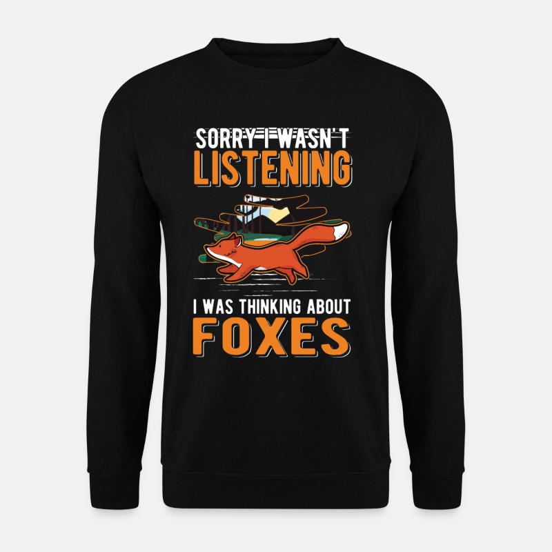 Cadeau Fuchs - Sweat-shirt Unisexe - noir