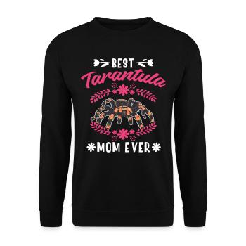 Meilleure maman tarentule de tous les temps Tarantel Mama - Sweat-shirt Unisexe - noir - Devant - Alina (178cm) & Michal (187cm)