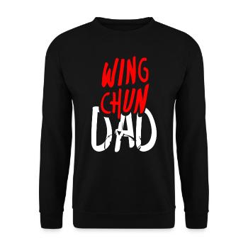 Wing Chun Papa Arts Martiaux Arts Martiaux Entraîneur - Sweat-shirt Unisexe - noir - Devant - Alina (178cm) & Michal (187cm)