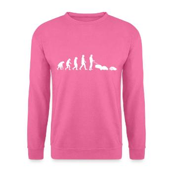 Mähroboter Evolution Rasenroboter - Unisex Pullover - Pink - Vorne