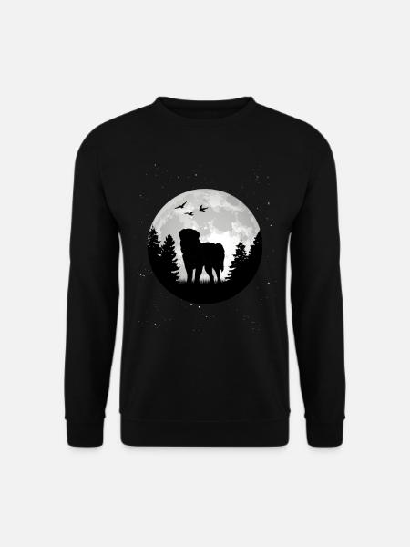 Leonberger Lune - Sweat-shirt Unisexe - noir
