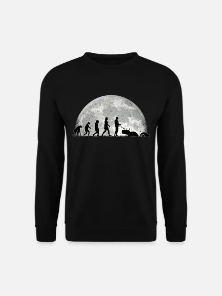 Tondeuse à gazon robotisée Evolution Moon Tondeuse à gazon robotisée - Sweat-shirt Unisexe - noir
