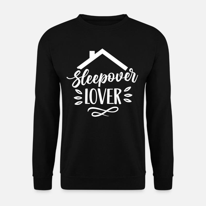 Overnight lovers Overnight stay - Unisex Sweatshirt - black
