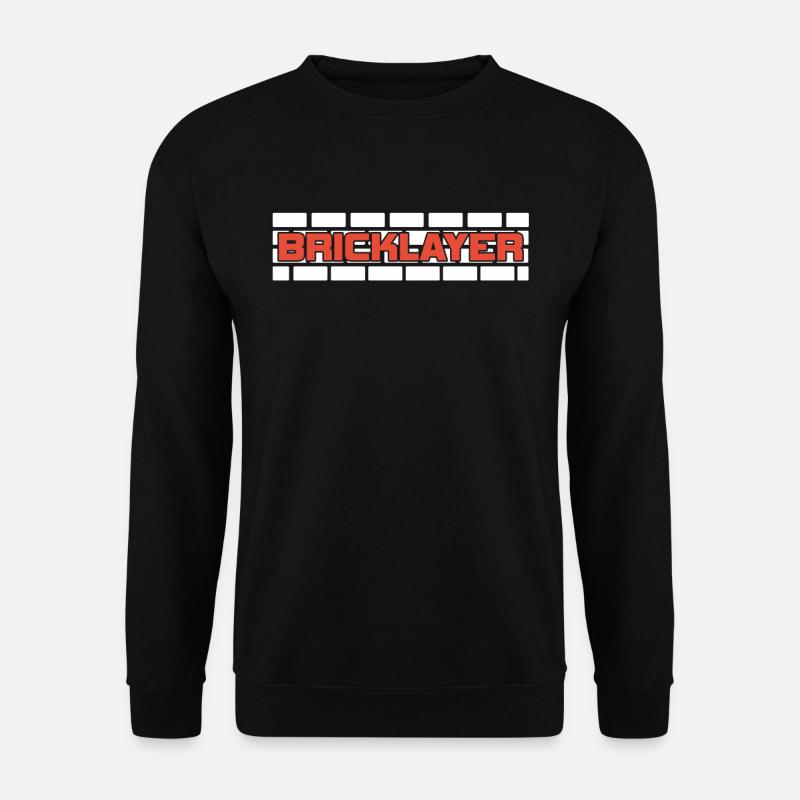 Maçon Maçonnerie Artisans Brique - Sweat-shirt Unisexe - noir