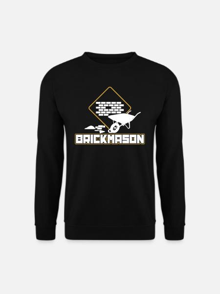 Mason Craftsman Brick Masonry - Unisex Sweatshirt - black