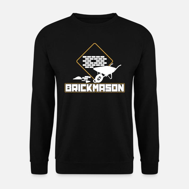 Mason Craftsman Brick Masonry - Unisex Sweatshirt - black