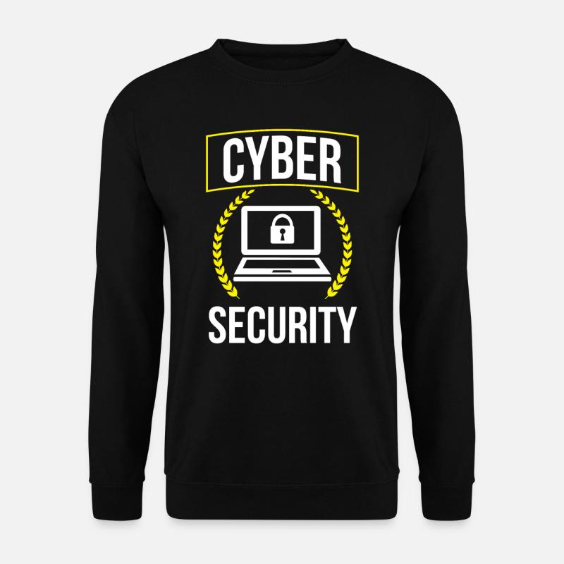 Cybersecurity Hacking Hack Hacker IT Security - Unisex Sweatshirt - black