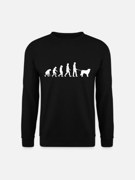 Évolution de Kuvasz - Sweat-shirt Unisexe - noir