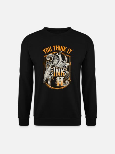 Tätowierer Tattoo Tattoostudio Tätowieren - Unisex Pullover - Schwarz