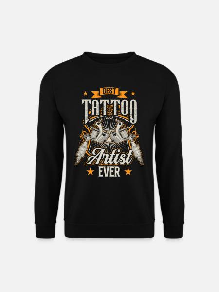 Bester Tätowierer Überhaupt Tattoo Tätowieren - Unisex Pullover - Schwarz