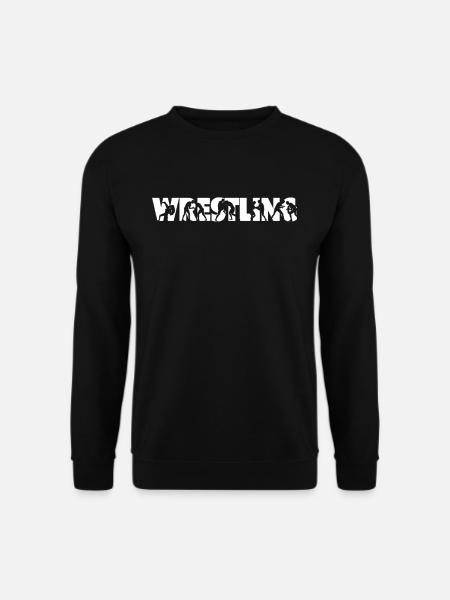 Ringen Ringsport Ringer Wrestler Ringkampf - Unisex Pullover - Schwarz
