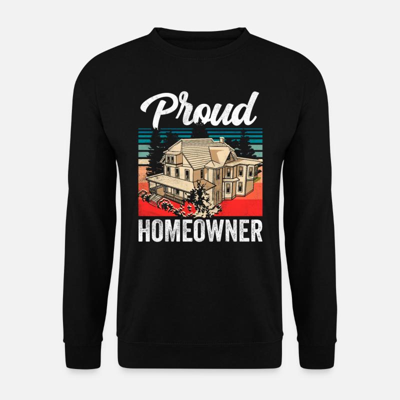 Fier propriétaire propriétaire maison d’accueil - Sweat-shirt Unisexe - noir