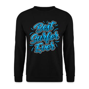 Meilleur surfeur de tous les temps Surfing Surfing - Sweat-shirt Unisexe - noir - Devant - Alina (178cm) & Michal (187cm)