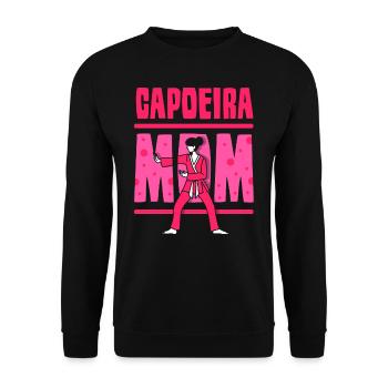 Capoeira Mutter Kampfsport Brasilianisch Hobby - Unisex Pullover - Schwarz - Vorne - Alina (178cm) & Michal (187cm)