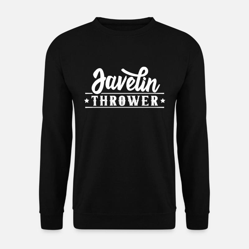 Speerwerfer Speerwurf Speer Speerwerfen - Unisex Pullover - Schwarz