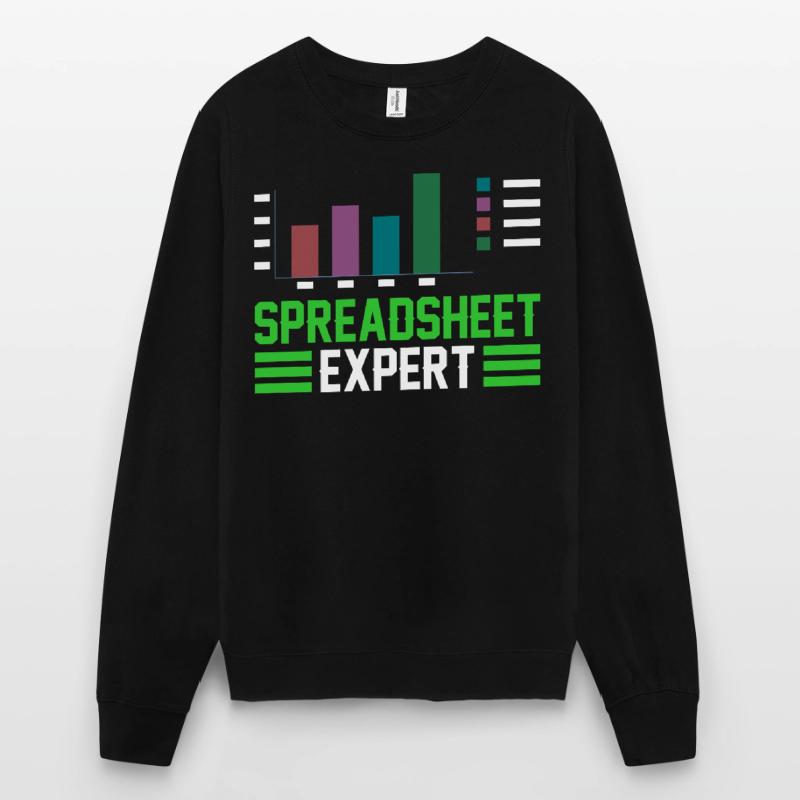 Tableur Expert Table Comptable Sweat-shirt Unisexe