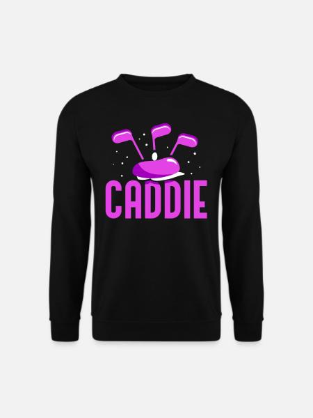 Caddie Golfen Golf Beruf Golfer - Unisex Pullover - Schwarz