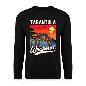 Tarantel Flüsterer Tarantula Whisperer - Sweat-shirt Unisexe - noir - Devant - Alina (178cm) & Michal (187cm)