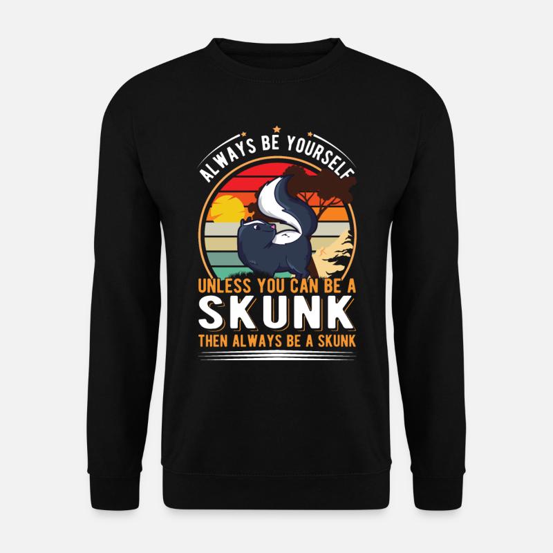 Skunk Cadeau Skunk - Sweat-shirt Unisexe - noir